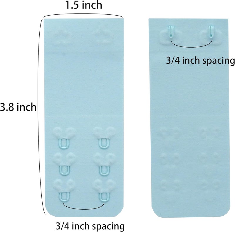 SAMGU Store Women's Soft Bra Extender 2 Hook / 3 Hooks / 4 Hooks Seamless Comfortable Bra Strap Extender Extension - Image 2